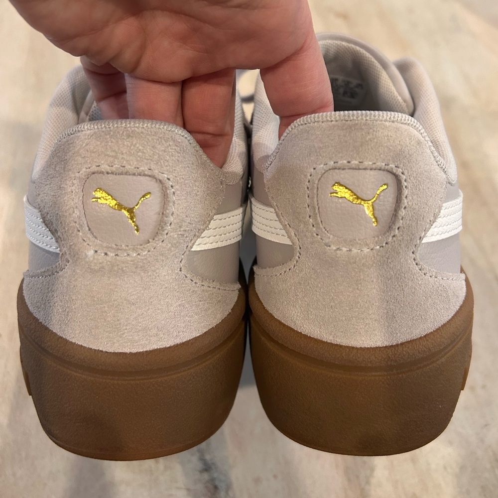 Puma Women's Sneakers in Gray and Brown - Picture 4 of 16